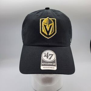 Vegas Golden Knights Hat Mens Womens  Strapback Adjustable Clean Up 47 Brand